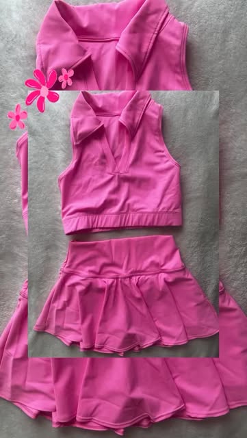 Set Polo Tiebreak — Fucsia